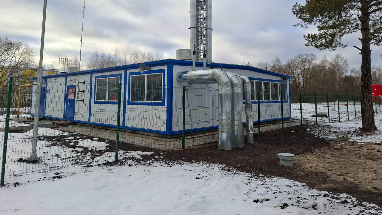 3D забор по периметру котельной во Владимирской области